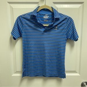 Ahead Extreme Striped Golf Polo